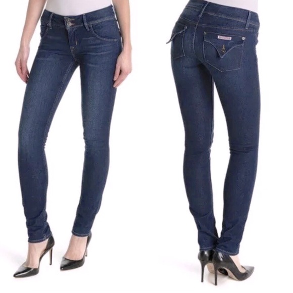 HUDSON Jeans Collin Skinny With Flap Pockets Size 29 MSRP $189 - Picture 1 of 5